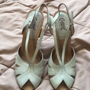 Carlos Santana 7 1/2 Strappy Heels